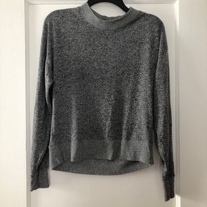 Grey J. Crew Basic Sweater